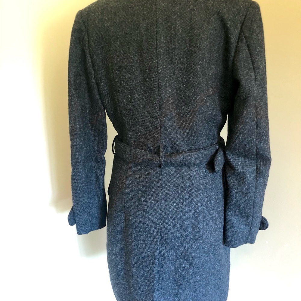 Hand-Tailored Custom Wool Coat - image 4
